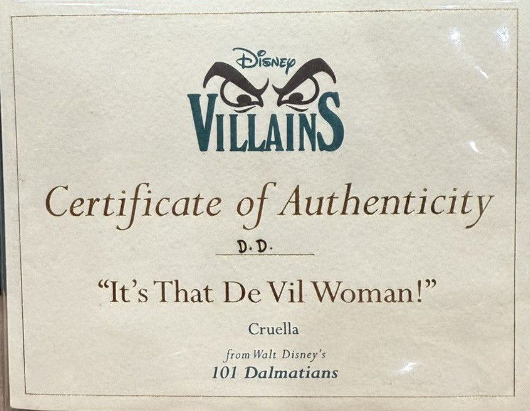 It's That De Vil Woman