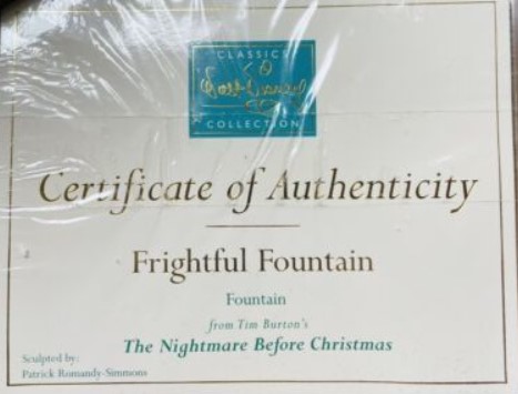 Frightful Fountain