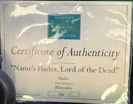 Name's Hades, Lord of the Dead