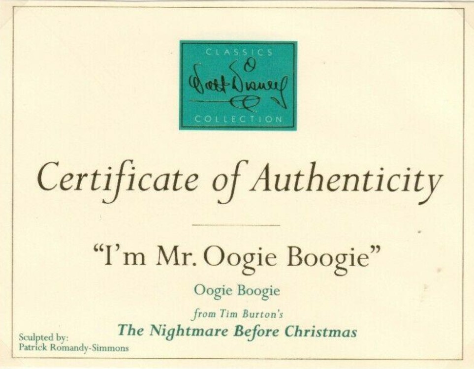 I'm Mr. Oogie Boogie