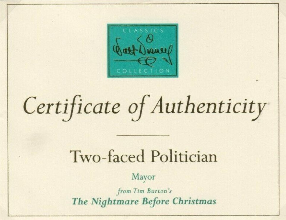 Two-faced Politician