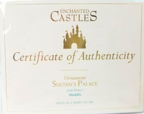 Sultan's Castle
Ornament