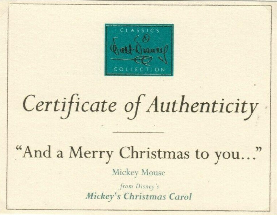 And a Merry Christmas to You...