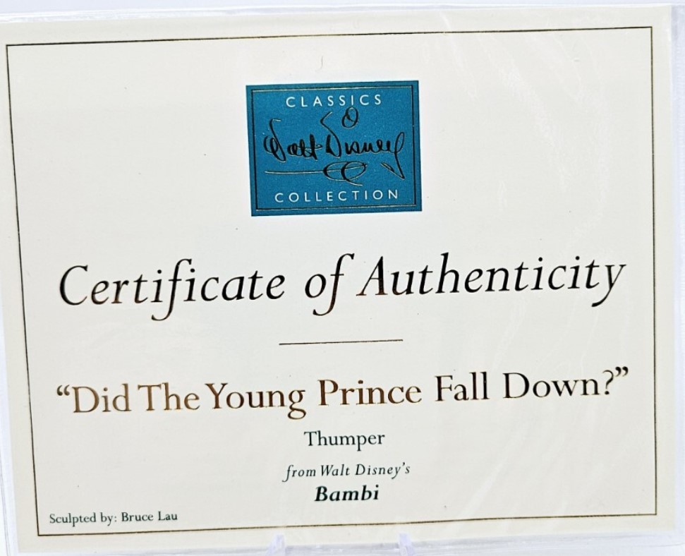 Did the Young Prince Fall Down?