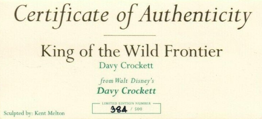 King of the Wild Frontier