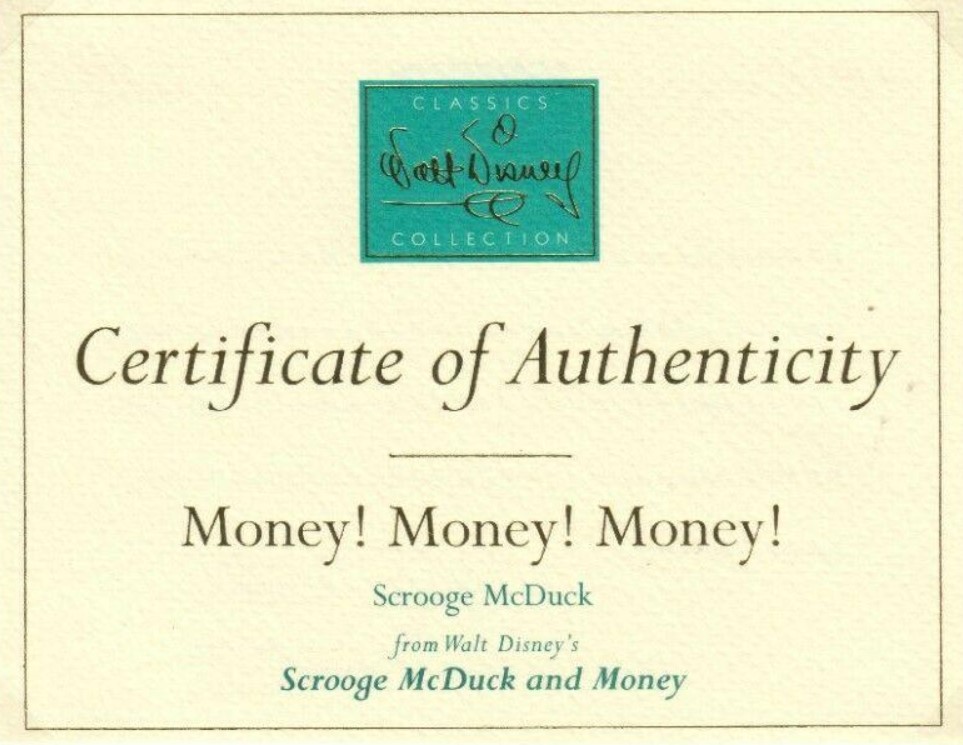 Money! Money!
Money!