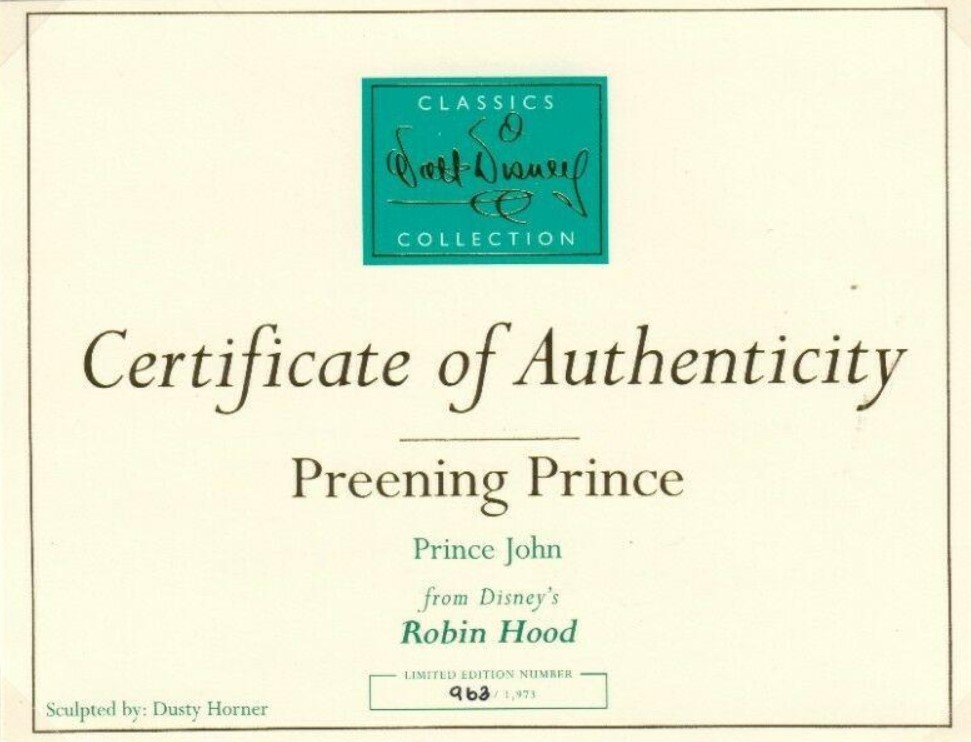 Preening Prince - Sycophantic Serpent