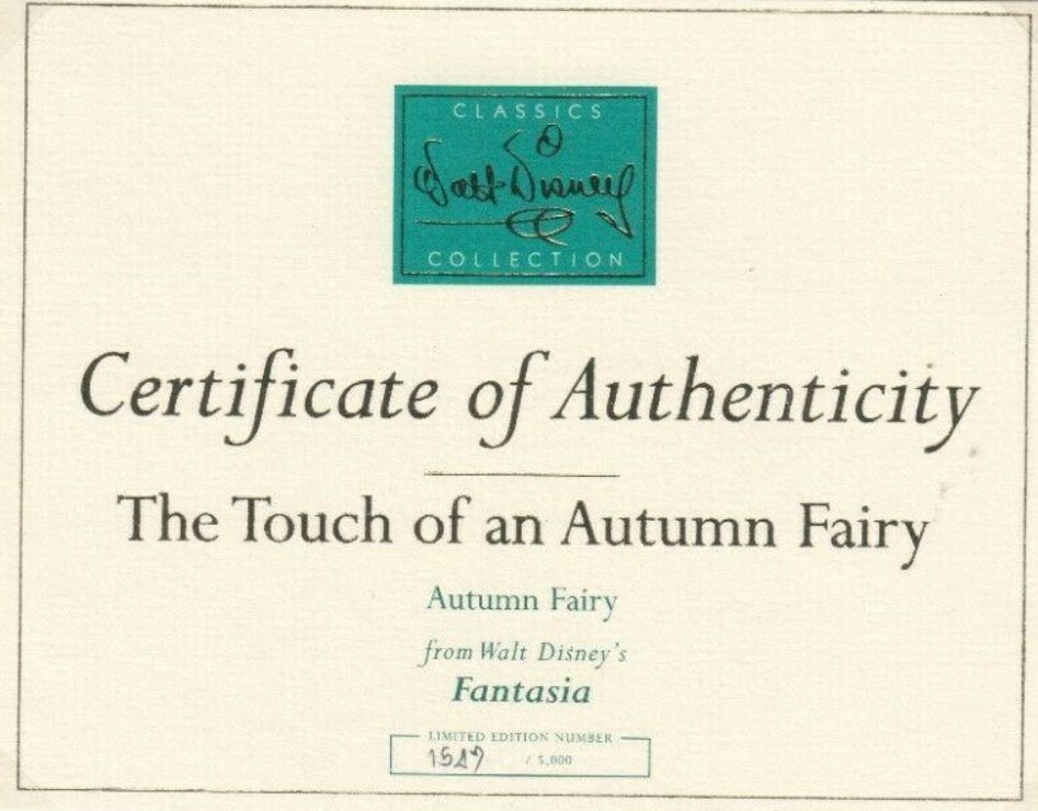 The Touch of
an Autumn Fairy