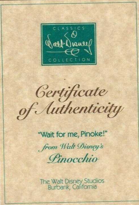 Wait for Me,
Pinoke!