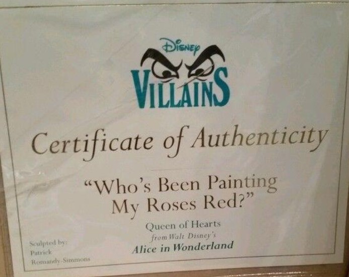 Who's Been Painting My Roses Red?
