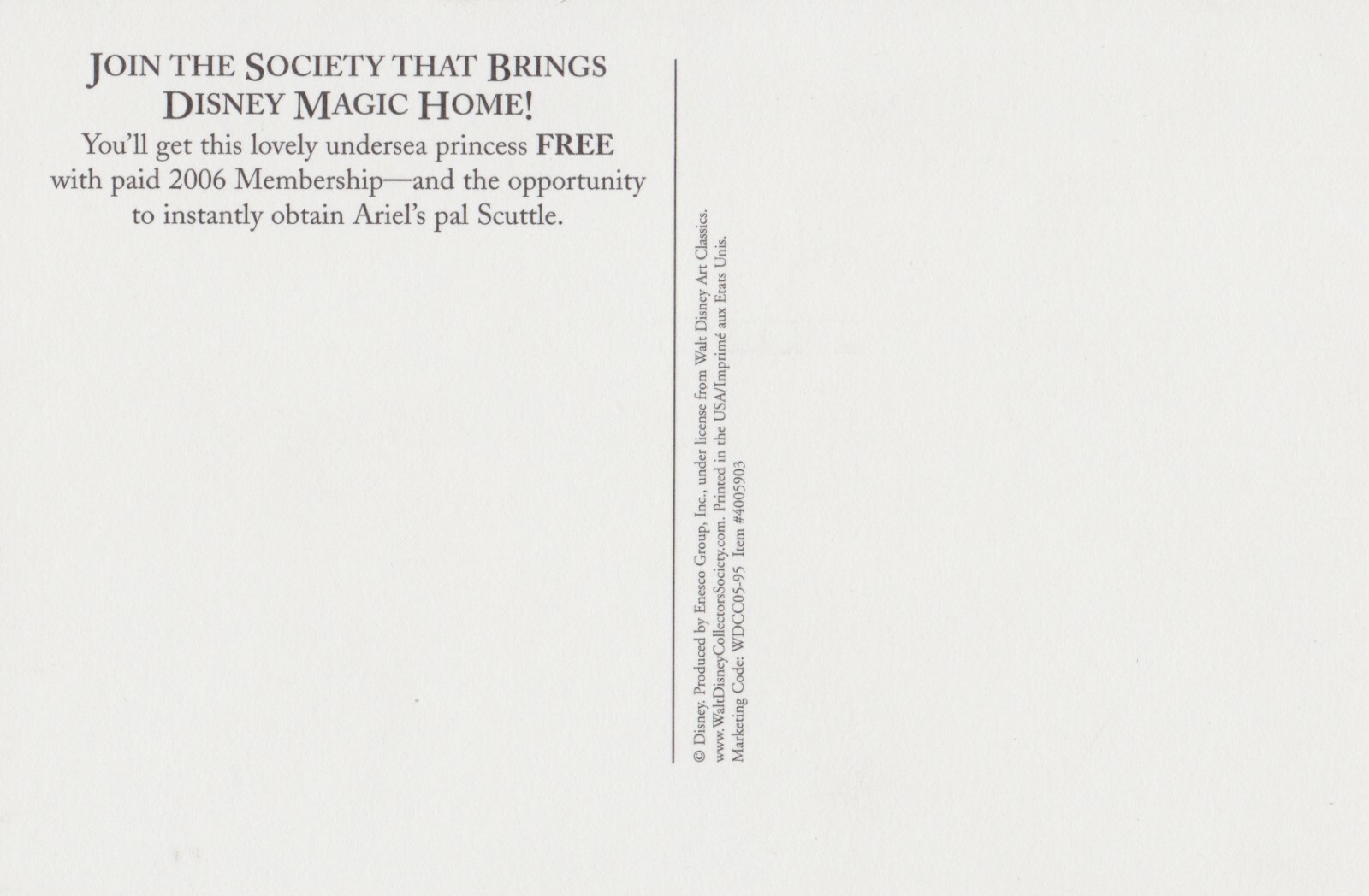 Event Postcard