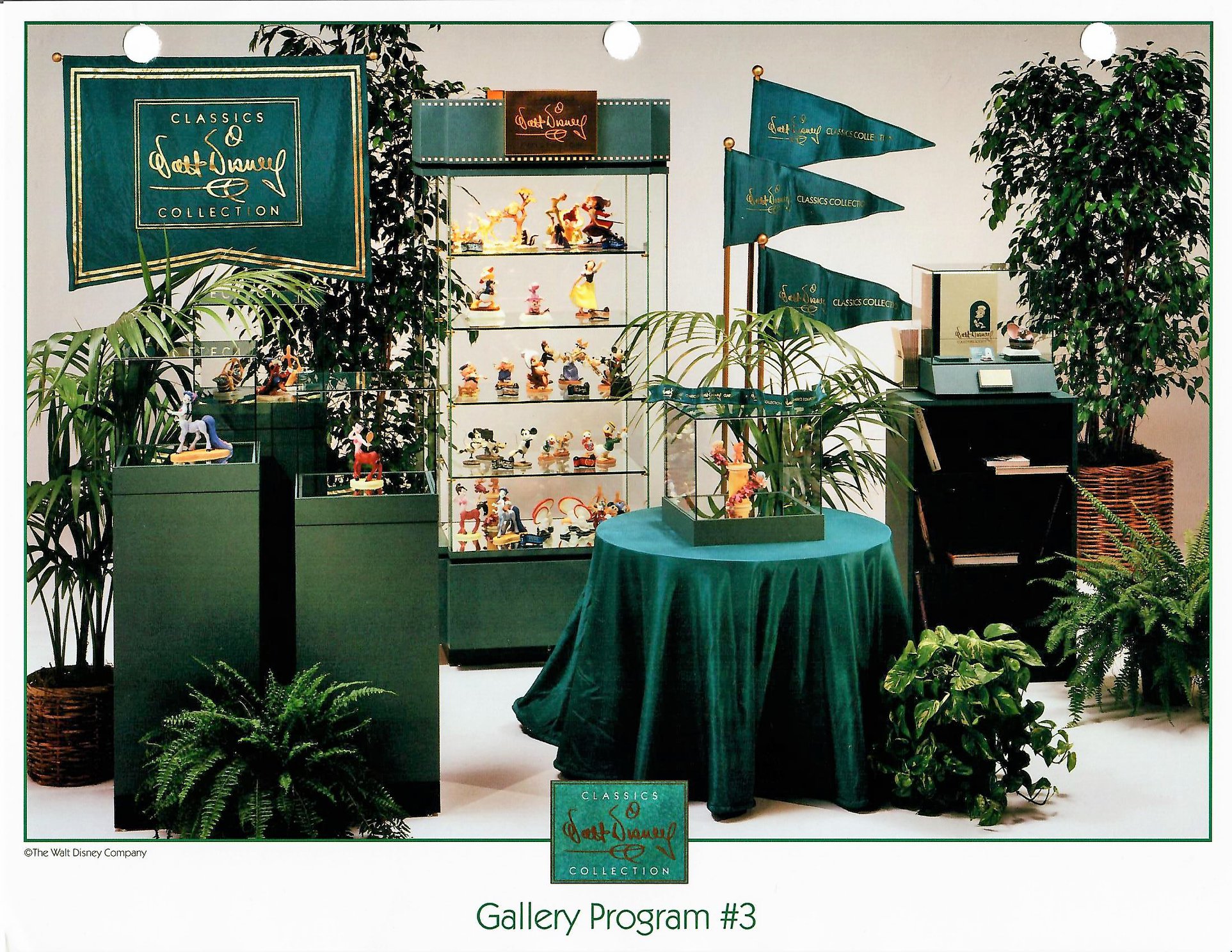 WDCC Display Case: Animation Library Program Cases