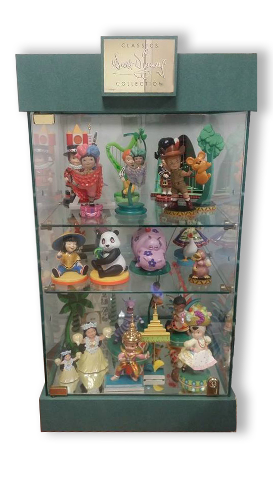 WDCC Display Case: Counter-top - 2-3 shelves