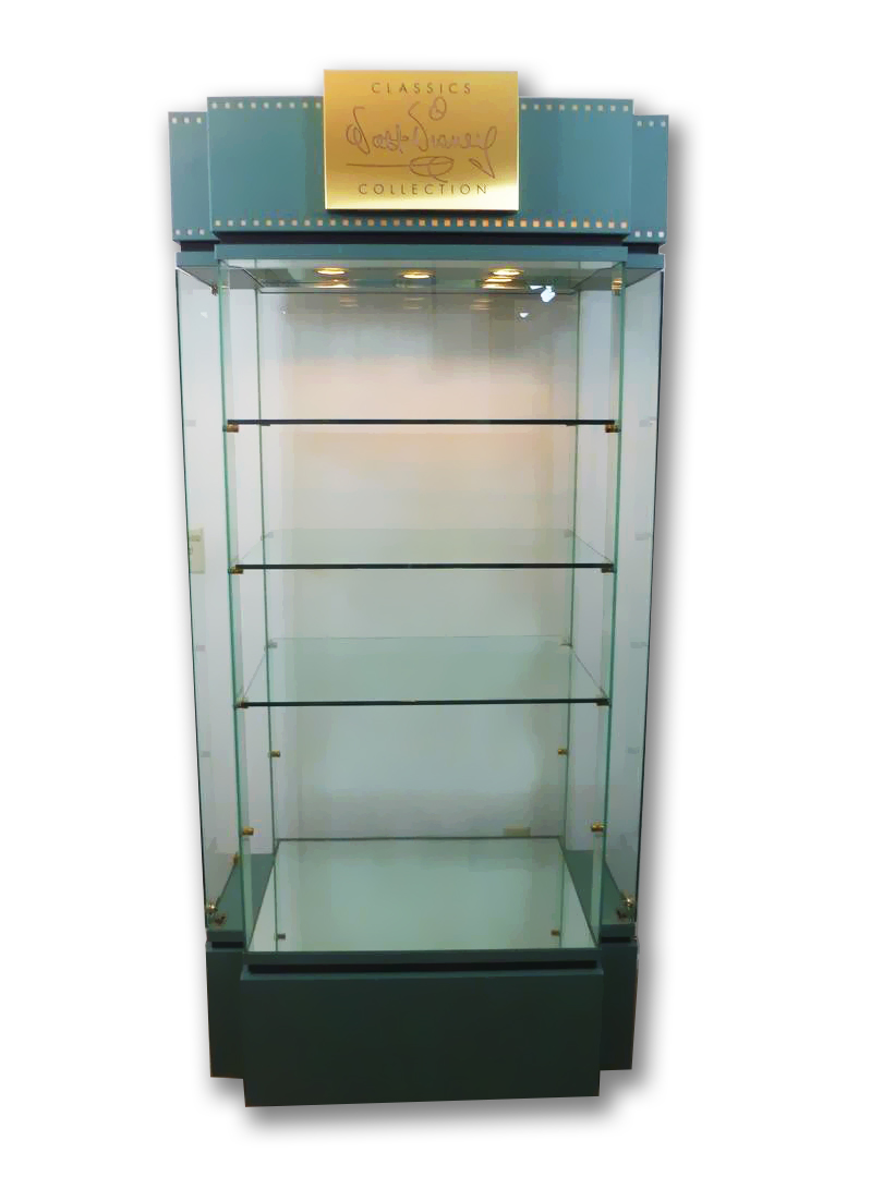 WDCC Display Case: Retail Filmstrip Header - Large - Side-Loading
