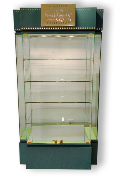 WDCC Display Case: Retail Filmstrip Header - Large - Front-Loading