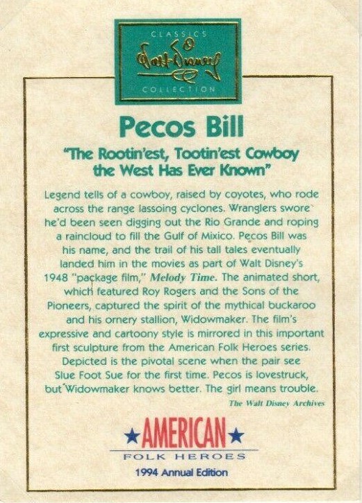 Pecos Bill and the Widowmaker