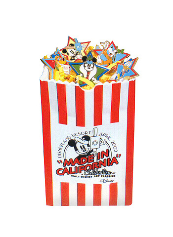 Popcorn Bag with Pins